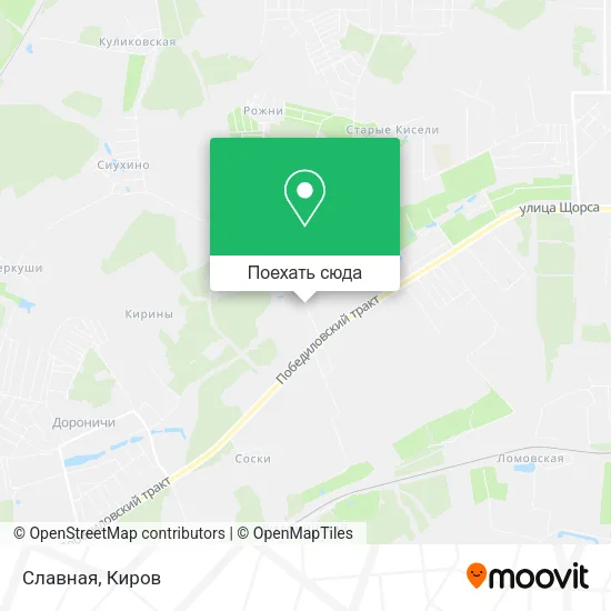 Карта Славная
