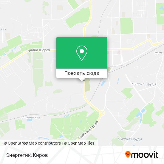 Карта Энергетик