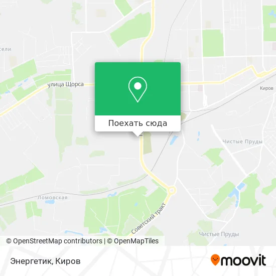 Карта Энергетик