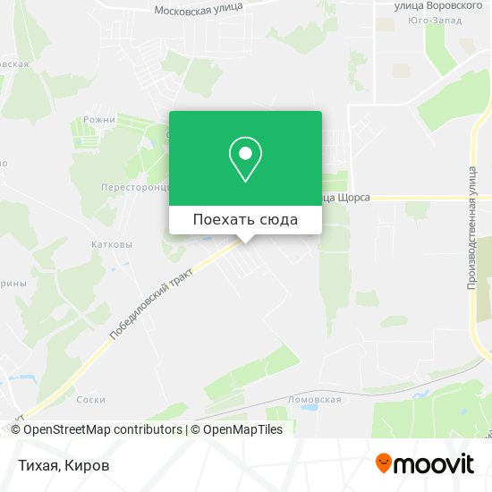 Карта Тихая