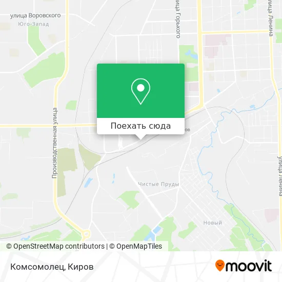 Карта Комсомолец