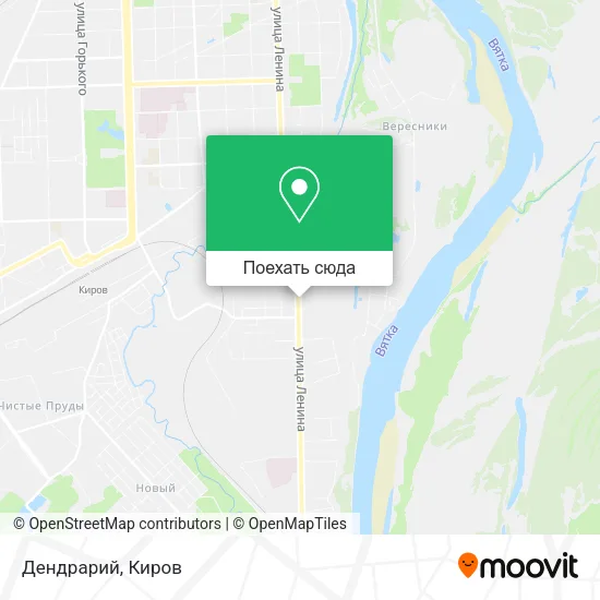 Карта Дендрарий