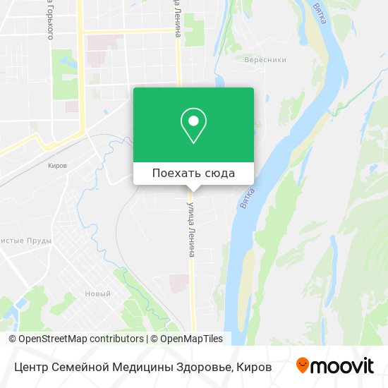 Карта Центр Семейной Медицины Здоровье