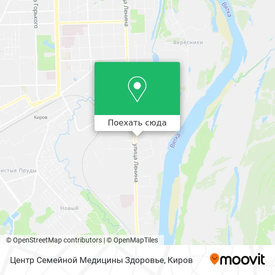 Карта Центр Семейной Медицины Здоровье