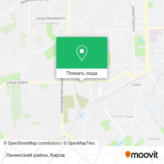 Карта Ленинский район