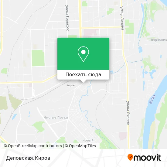 Карта Деповская