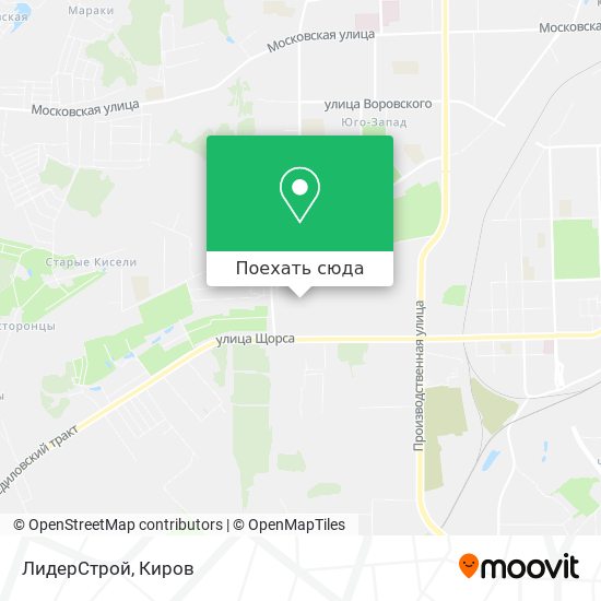 Карта ЛидерСтрой