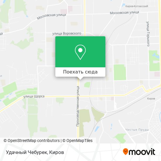 Карта Удачный Чебурек
