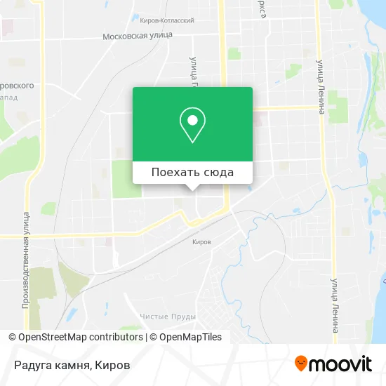 Карта Радуга камня