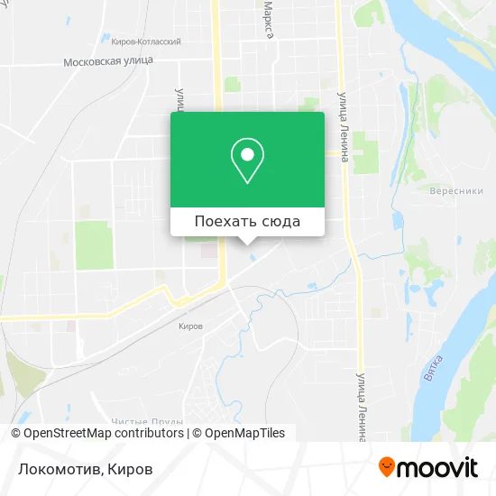 Карта Локомотив