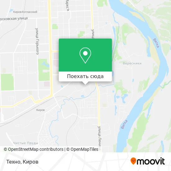 Карта Техно