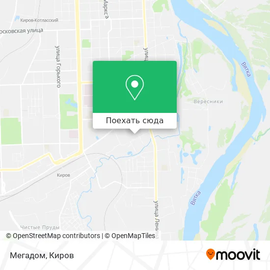 Карта Мегадом