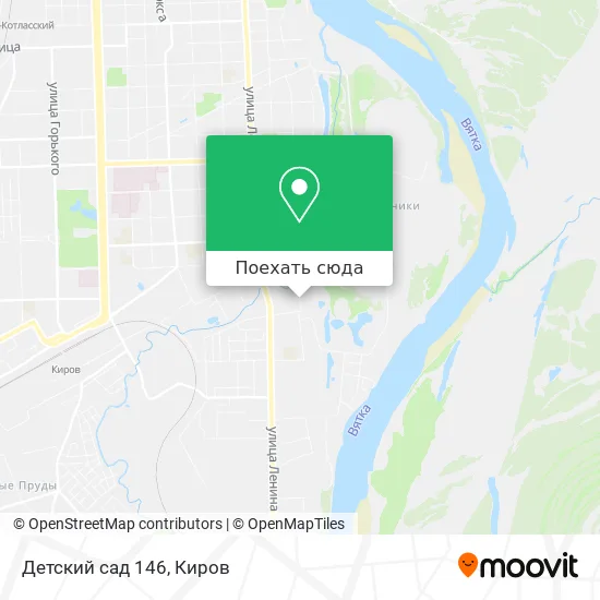 Карта Детский сад 146