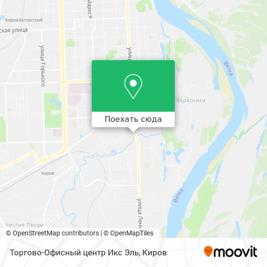 Карта Торгово-Офисный центр Икс Эль