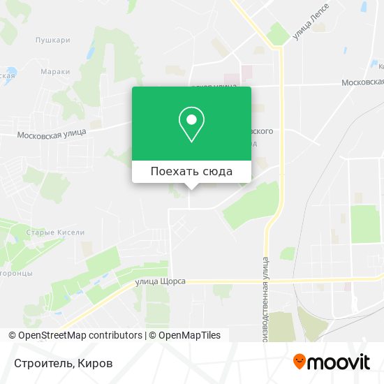 Карта Строитель