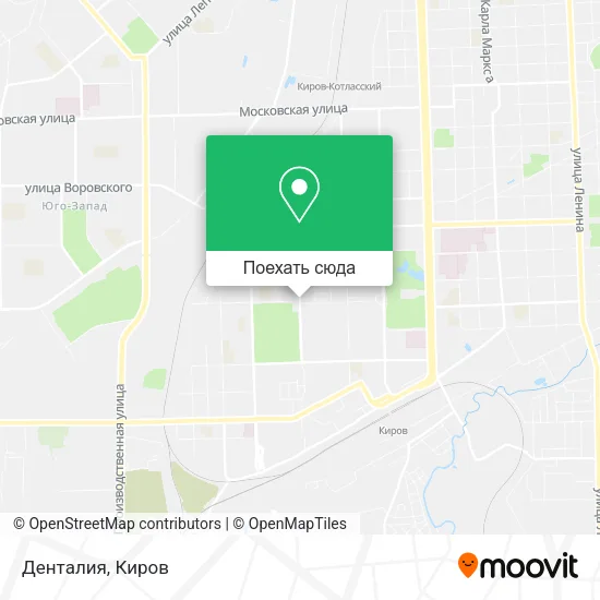 Карта Денталия