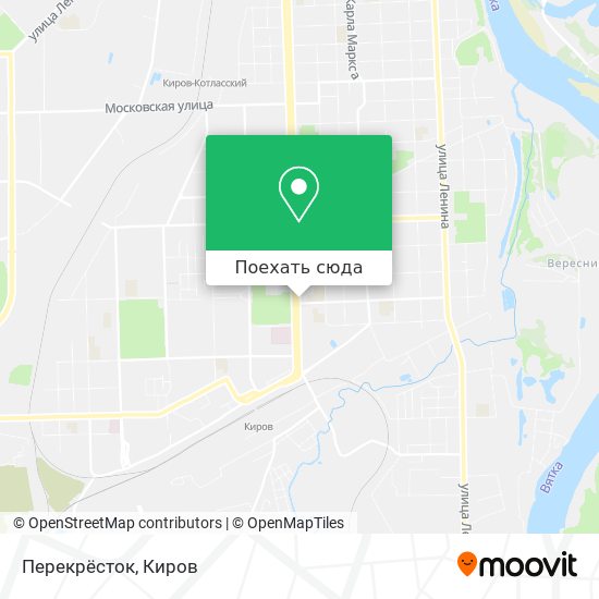 Карта Перекрёсток