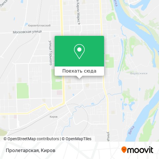 Карта Пролетарская