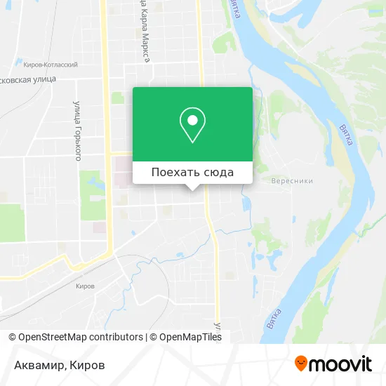 Карта Аквамир