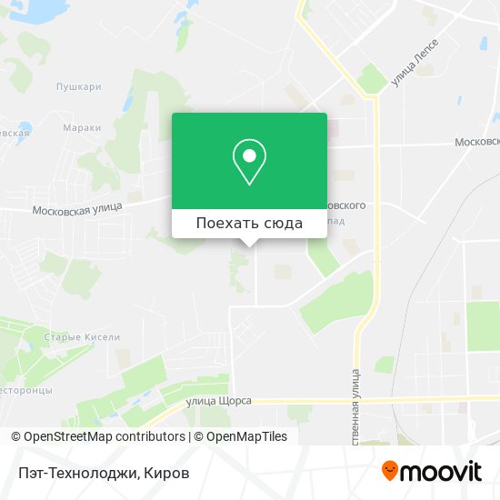 Карта Пэт-Технолоджи