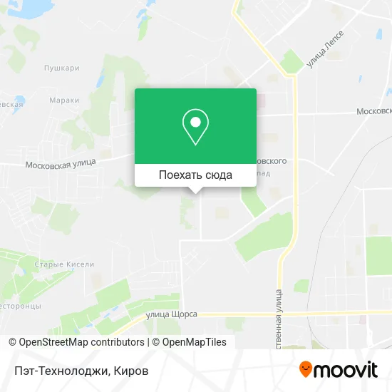 Карта Пэт-Технолоджи