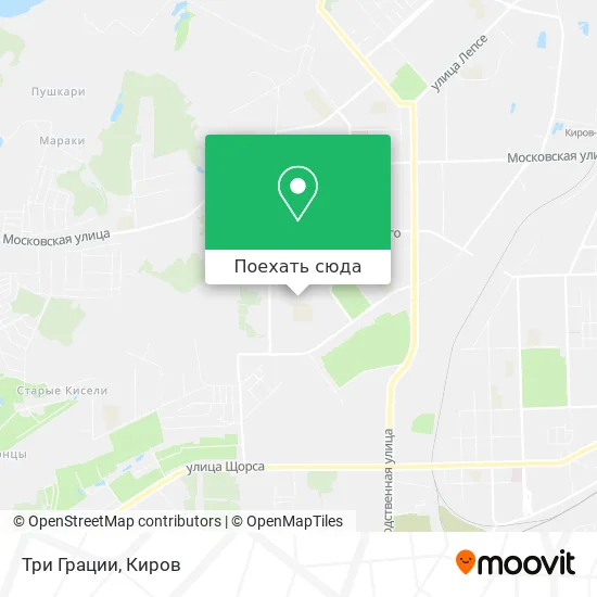 Карта Три Грации