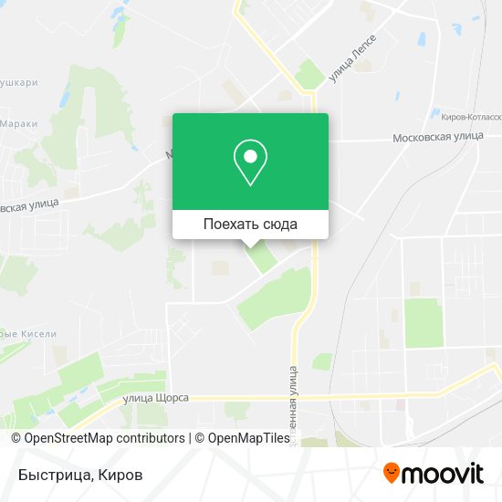 Карта Быстрица