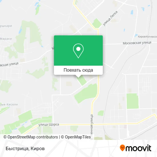 Карта Быстрица