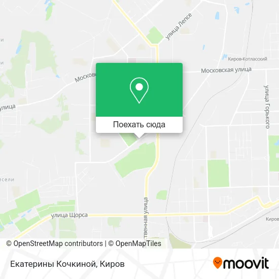 Карта Екатерины Кочкиной