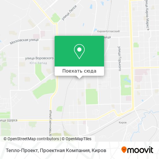 Карта Тепло-Проект, Проектная Компания