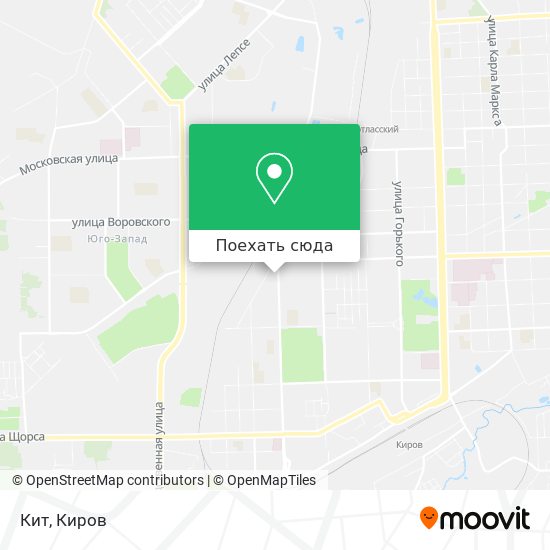 Карта Кит
