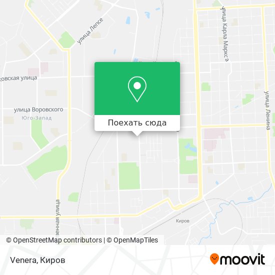 Карта Venera