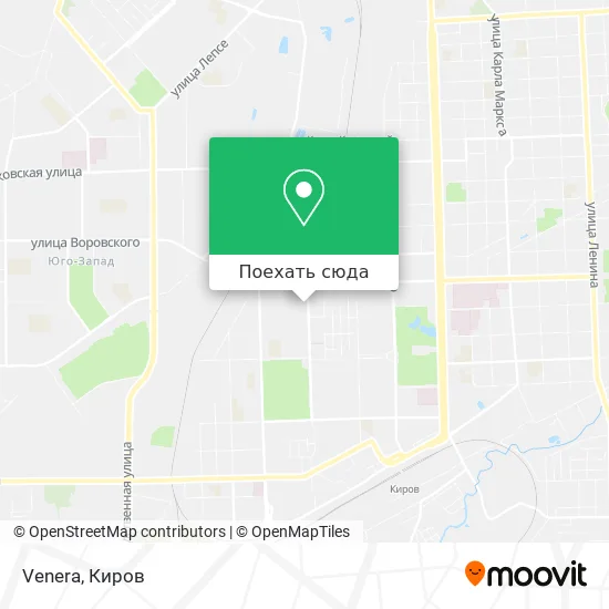 Карта Venera