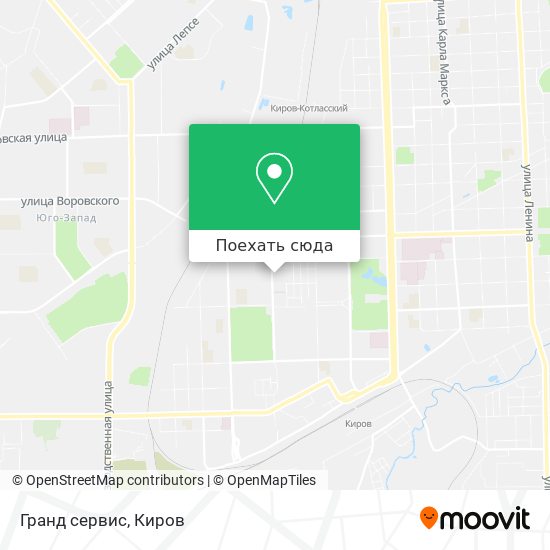Карта Гранд сервис