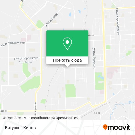 Карта Вятушка