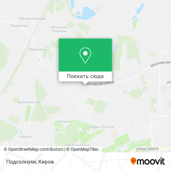 Карта Подсолнухи