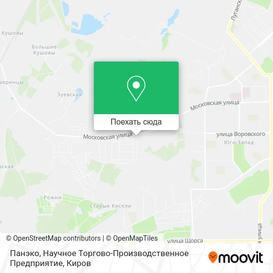 Карта Панэко, Научное Торгово-Производственное Предприятие