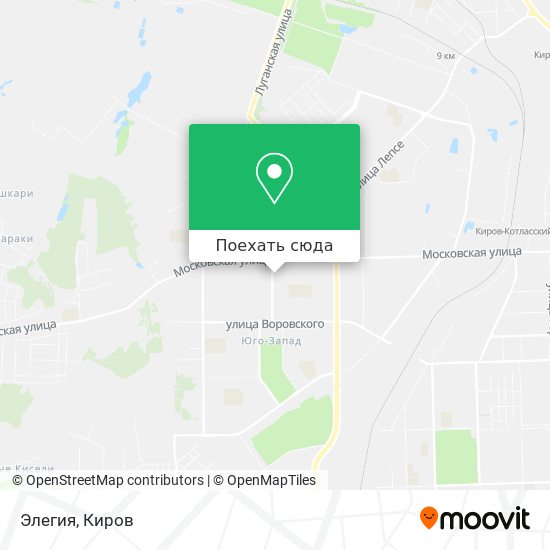 Карта Элегия