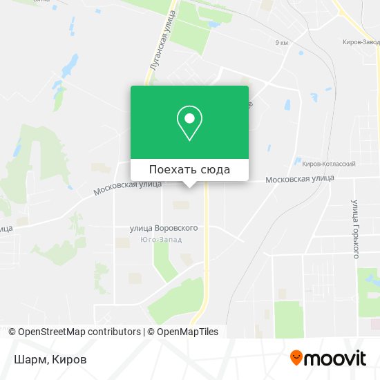 Карта Шарм