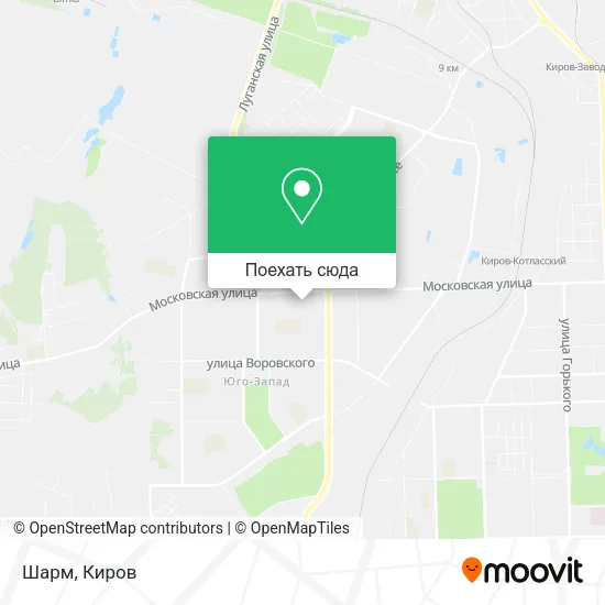 Карта Шарм
