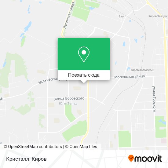 Карта Кристалл