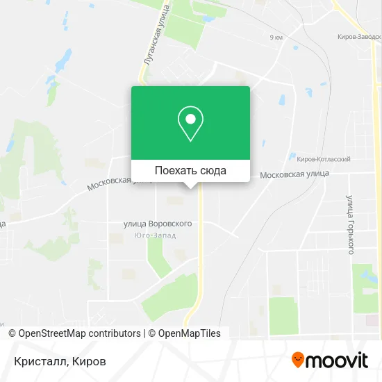 Карта Кристалл