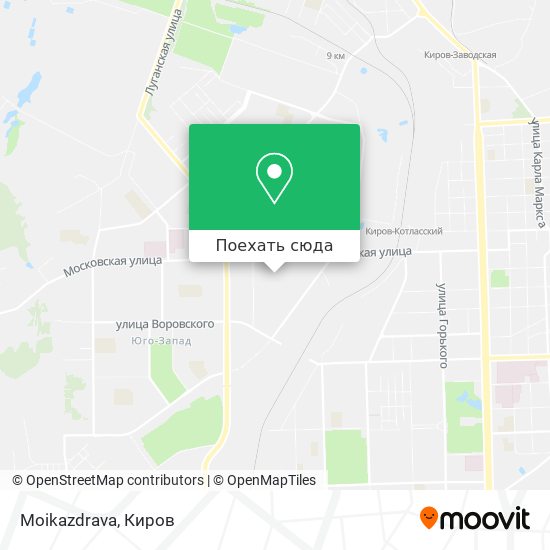 Карта Moikazdrava