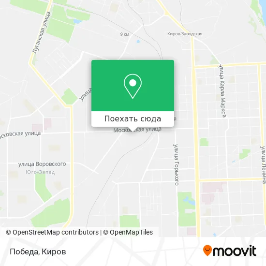 Карта Победа
