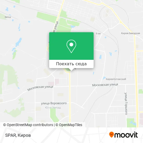 Карта SPAR