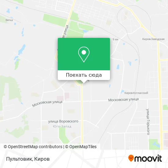 Карта Пультовик