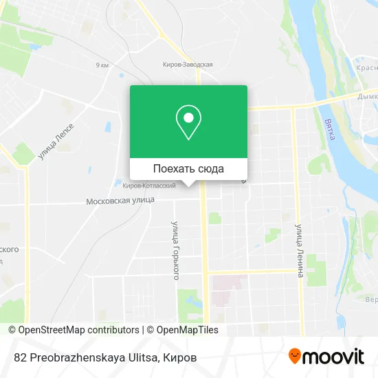 Карта 82 Preobrazhenskaya Ulitsa
