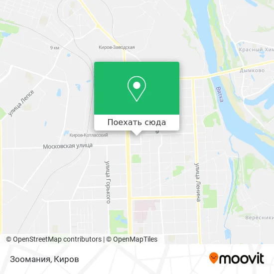 Карта Зоомания
