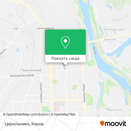 Карта Цирюльникъ