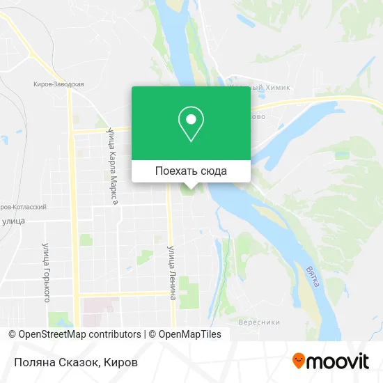 Карта Поляна Сказок